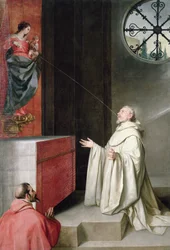 St. Bernard and the Virgin